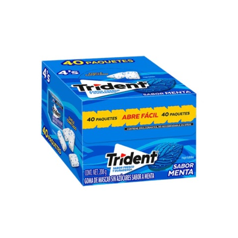 Trident Menta, presentación de Trident