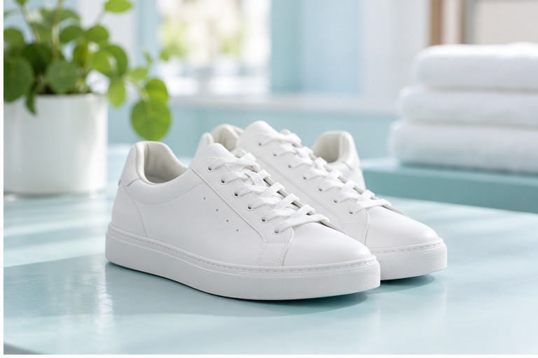 Limpieza de tenis