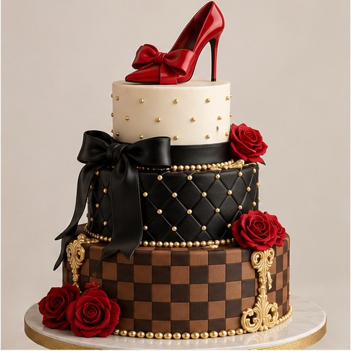 Pastel de estilo elegante